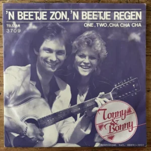 Tonny & Bonny - 'n Beetje Zon, 'n Beetje Regen (Telstar 3709 Tweedehands 7" Single)
