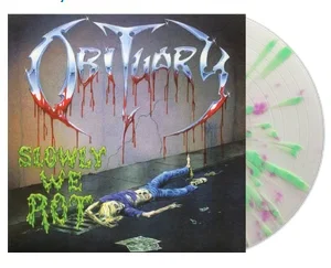 Obituary - Slowly We Rot (Limited, Milky Clear, Violet & Green Splatter LP)