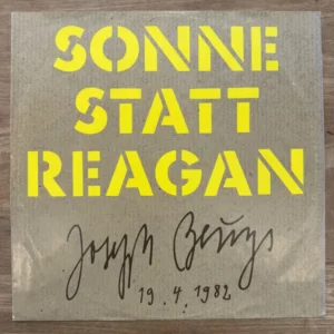 Joseph Beuys - Sonne Statt Reagan (Germany 1982 Tweedehands LP Vinyl 12")