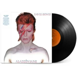 David Bowie - Aladdin Sane (LP 50th Anniversary Half-Speed Zwart Vinyl)